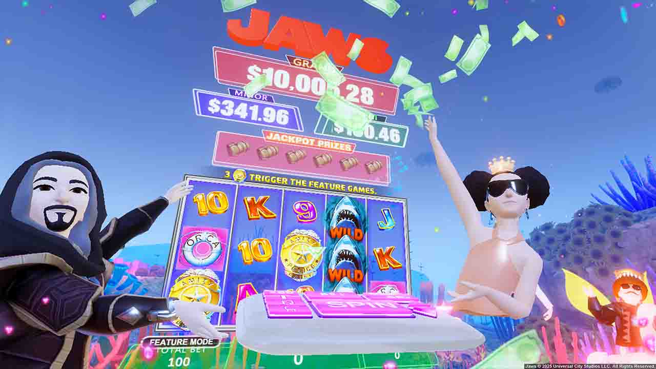 JAWS VIP Slot Machine